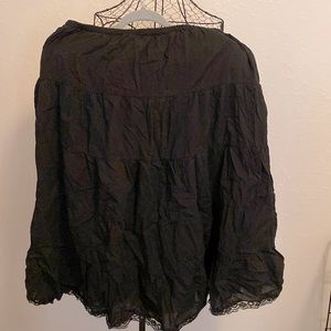 Metro Girl black skirt size Large